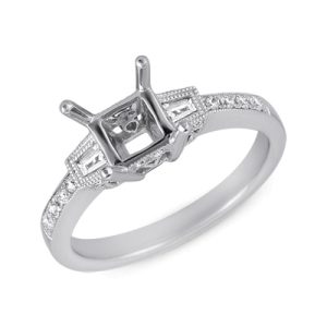 White Gold Engagement Ring
