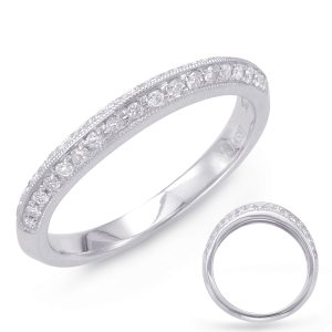 White Gold Matching Band