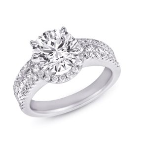 White Gold Engagement Ring