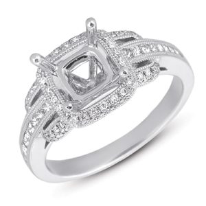 White Gold Engagement Ring