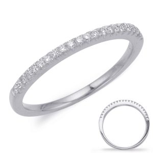 White Gold Matching Band