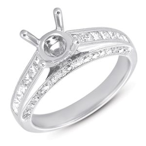 White Gold Engagement Ring
