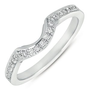 White Gold Matching Band For En7152