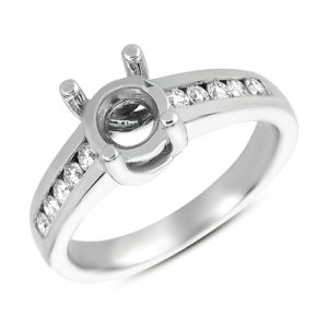 White Gold Engagement Ring