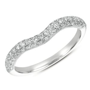 Pave Matching Band