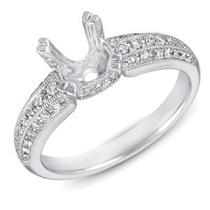 White Gold Engagement Ring