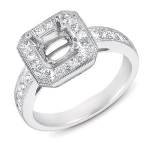 White Gold Engagement Ring