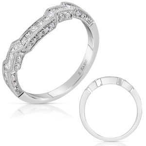 White Gold Wedding Band