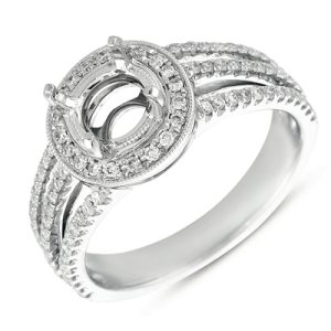 White Gold Engagement Ring