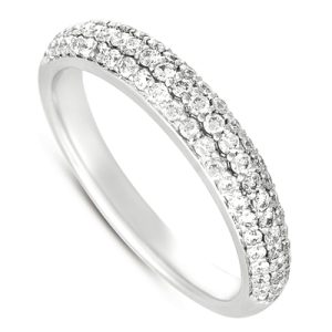 White Gold Pave Band