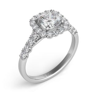 Palladium Engagement Ring