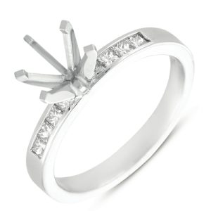 White Gold Engagement Ring