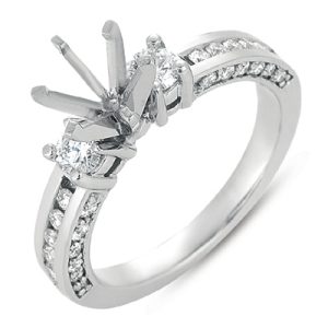 White Gold Engagement Ring