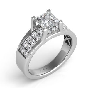 Palladium Engagement Ring