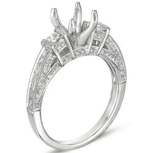 White Gold Engagement Ring