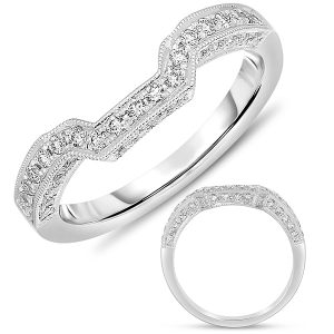 White Gold Wedding Band