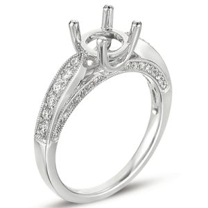 White Gold Engagement Ring