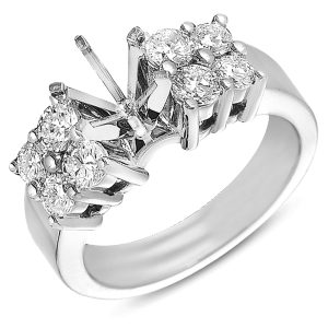 White Gold Engagement Ring
