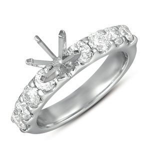 White Gold Engagement Ring