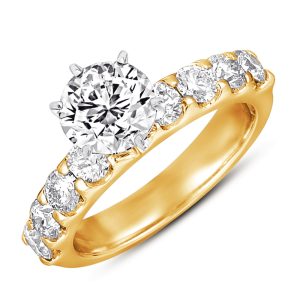 Yellow Gold Engagement Ring