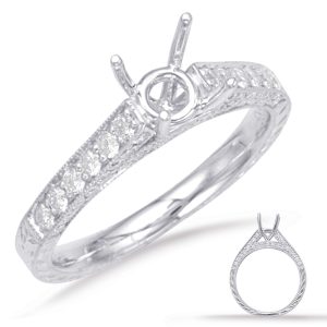 White Gold Engagement Ring