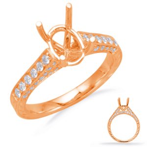 Rose Gold Engagement Ring