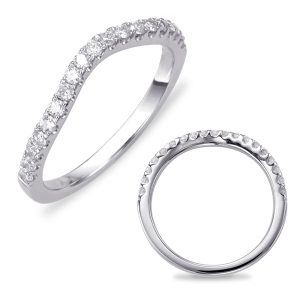 White Gold Matching Band