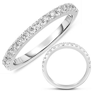 White Gold Matching Band