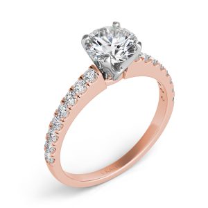Rose Gold Semi Mounting