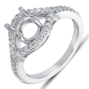 Palladium Engagement Ring