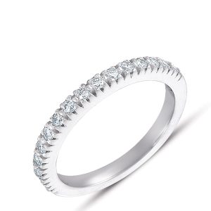White Gold Diamond Band