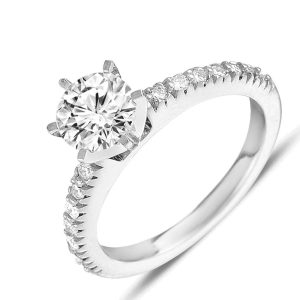 White Gold Engagement Ring