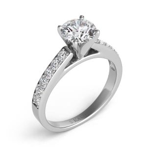 White Gold Engagement Ring