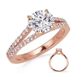 Rose Gold Engagement Ring