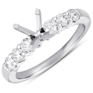 White Gold Engagement Ring