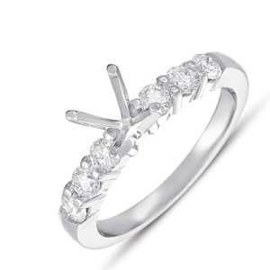 White Gold Engagement Ring