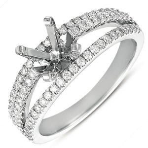 White Gold Engagement Ring