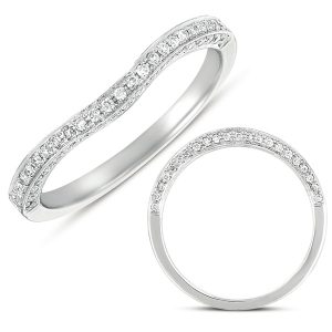 White Gold Matching Band
