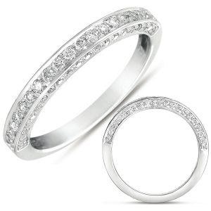 White Gold Matching Band