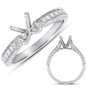 White Gold Engagement Ring