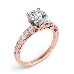 Rose Gold Engagement Ring