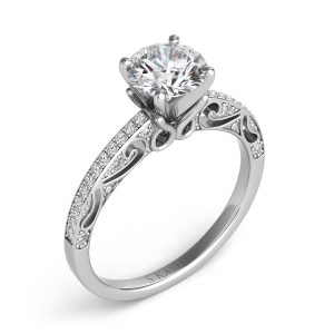 White Gold Engagement Ring