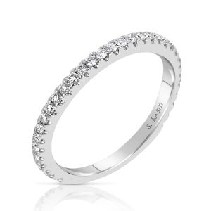White Gold Wedding Band