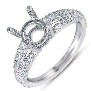 White Gold Engagement Ring
