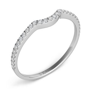 White Gold Matching Band