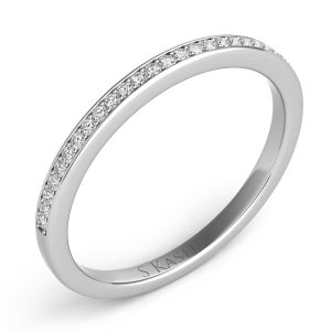 White Gold Matching Band