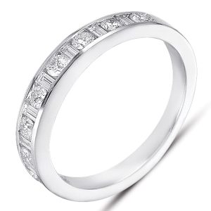White Gold Matching Band