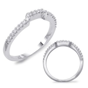 White Gold Wedding Band