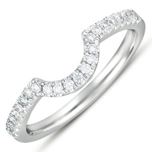 White Gold Matching Band For En7282