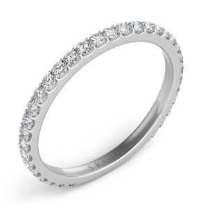 White Gold Matching Band